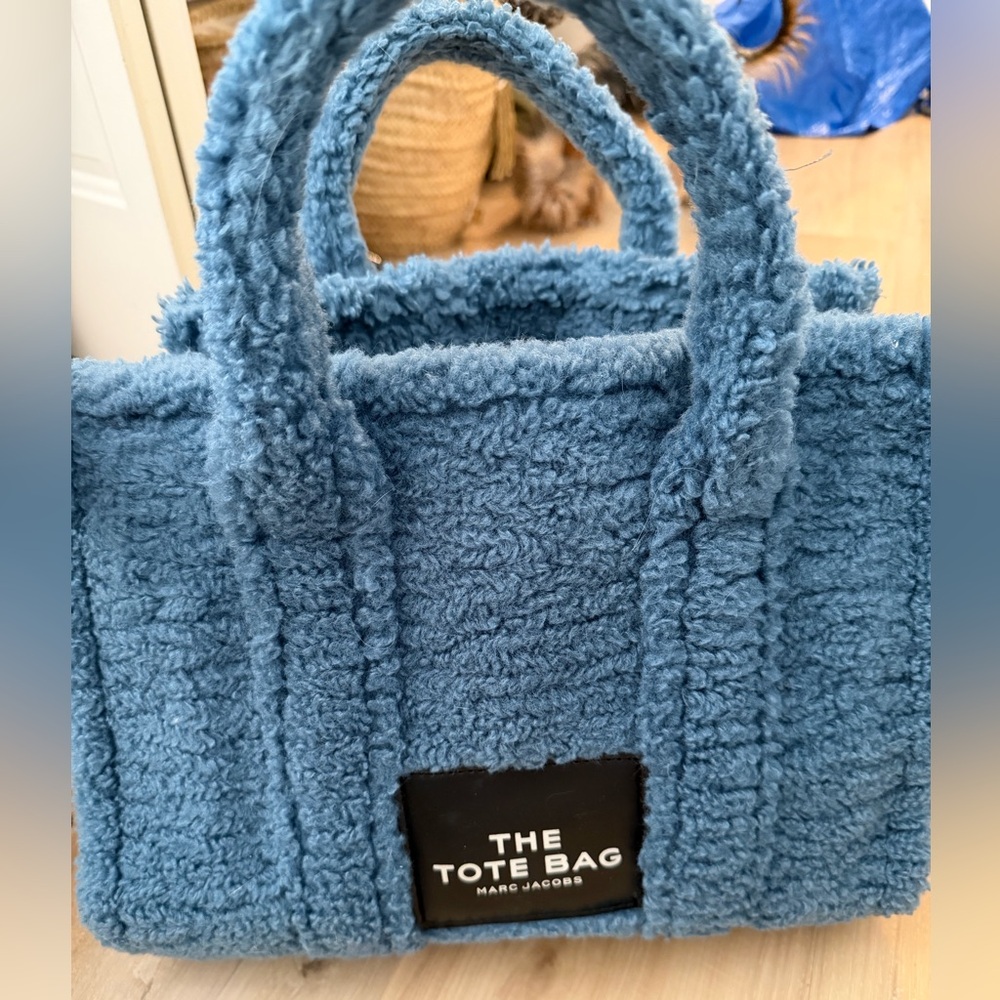 Marc Jacobs Plush Blue Tote Bag